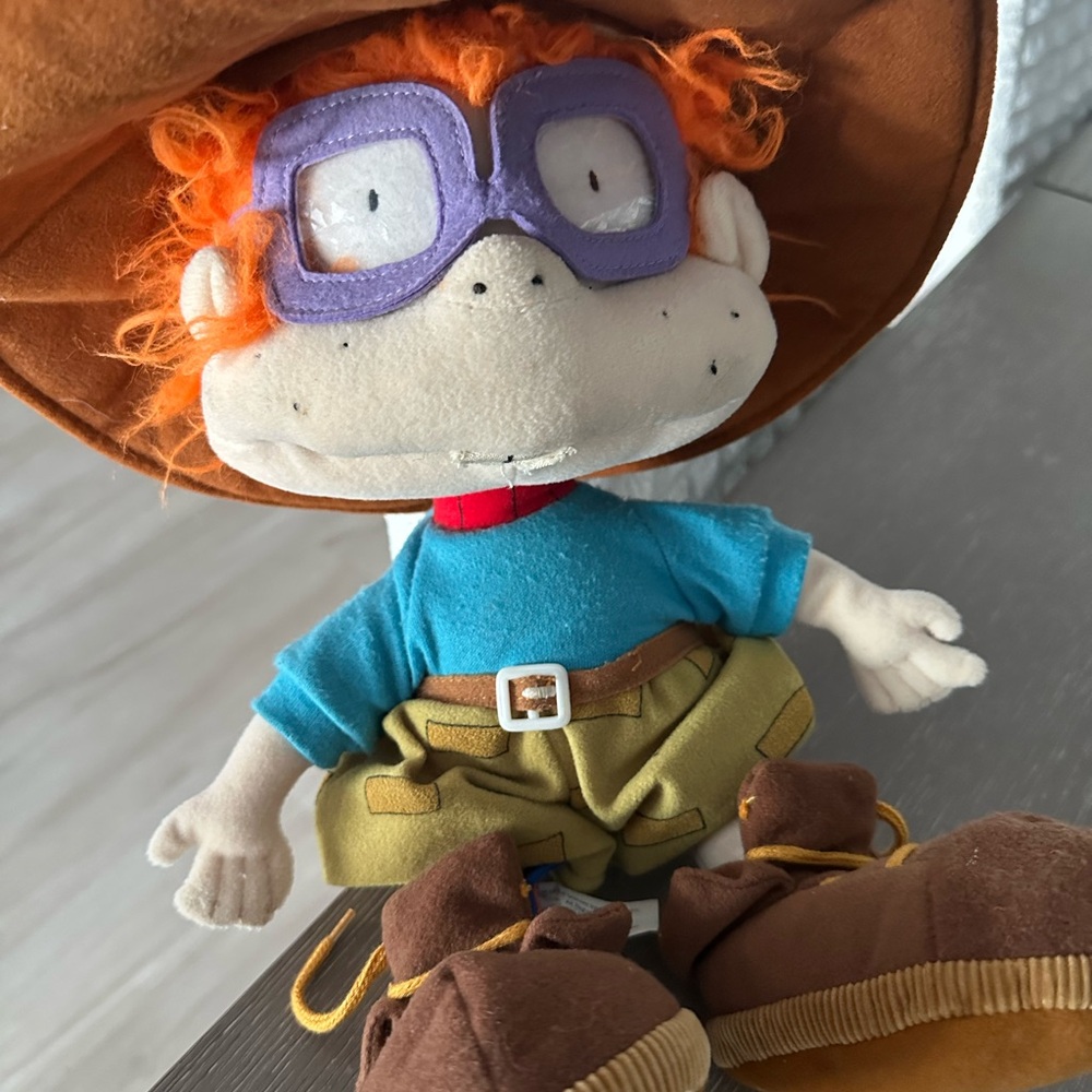 Nickelodeon Rugrats Chuckie Finster Plush Toy